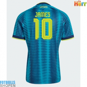 Billiga Colombia James Rodriguez #10 Bortatröja VM 2026 Kortärmad